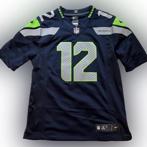 Seattle Seahawks 12th Fan Nike NFL Game Jersey. Size M